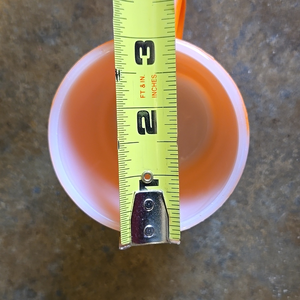 Vintage Anchor Hocking Orange Mug - Picture 9 of 9